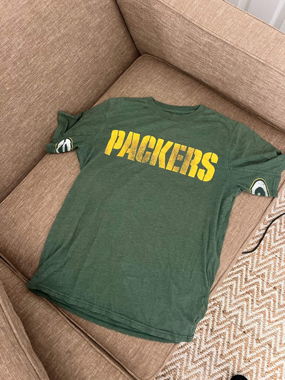 Green Bay Packers Green Logo Tee